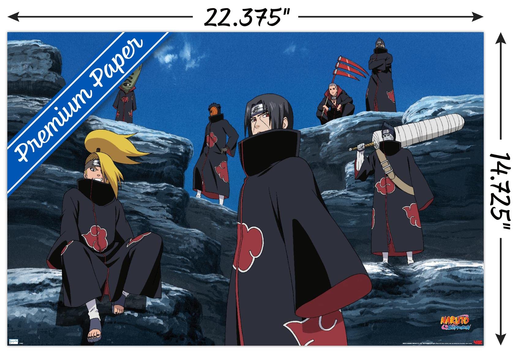 Amazon.co.jp: Trends International NARUTO - ナルト疾風伝 - 暁